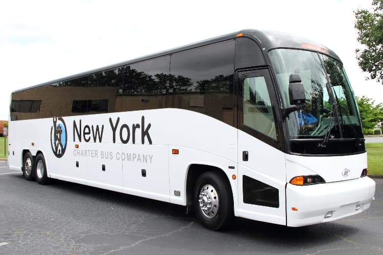 New york charter bus company bus image